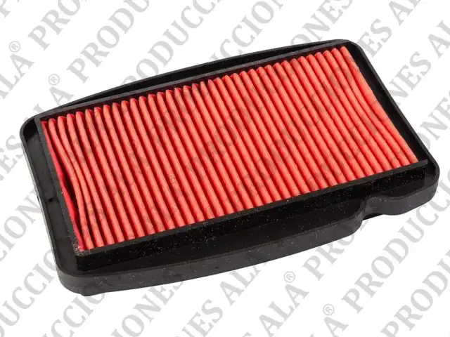 filtro aire carton rojo, italika150, grupo ala