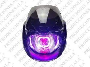 faro delantero negro pulsar 180 ojo diablo